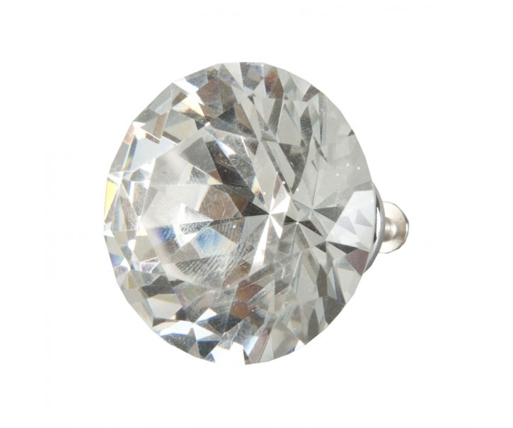 Úchytka tvar polodiamant - Ø 4 cm