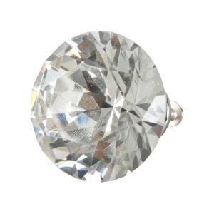 Úchytka tvar polodiamant - Ø 4 cm