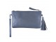 Modrá kabelka Glitter Metalic - 13*33 cm