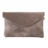 Taupe kabelka psaníčko Tiger - 24*17 cm