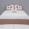 Přehoz na jednolůžkové postele Quilt 180 - 140*220 cm
Materiál : 100%bavlnaBarva : bílá, červená
Krrásný bavlněný přehoz na jednolůžkové postele s motivem srdíčka, který bude dominantou vaší ložnice.
Šířka přehozu 140cm, délka 220cm.