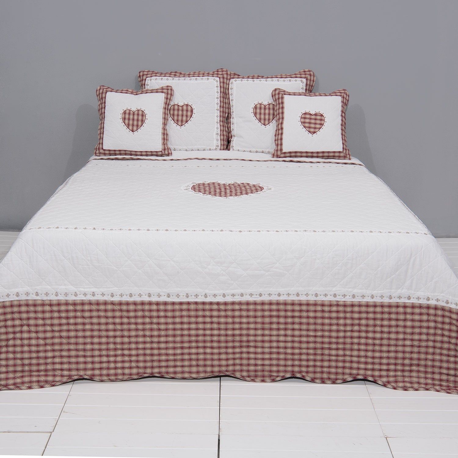 Přehoz na jednolůžkové postele Quilt 180 - 140*220 cm Clayre & Eef