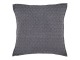 Tmavě šedý povlak na polštář Quilt 186 - 50*50cm