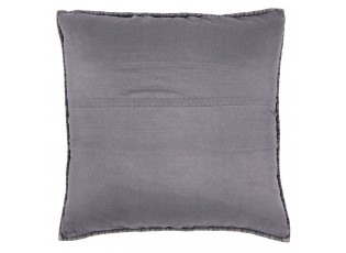 Tmavě šedý povlak na polštář Quilt 186 - 40*40cm