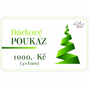 Dárkový poukaz 1000 Kč
