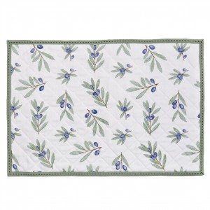 Oboustranné prostírání Olive Garden - 48*33 cm - sada 6ks