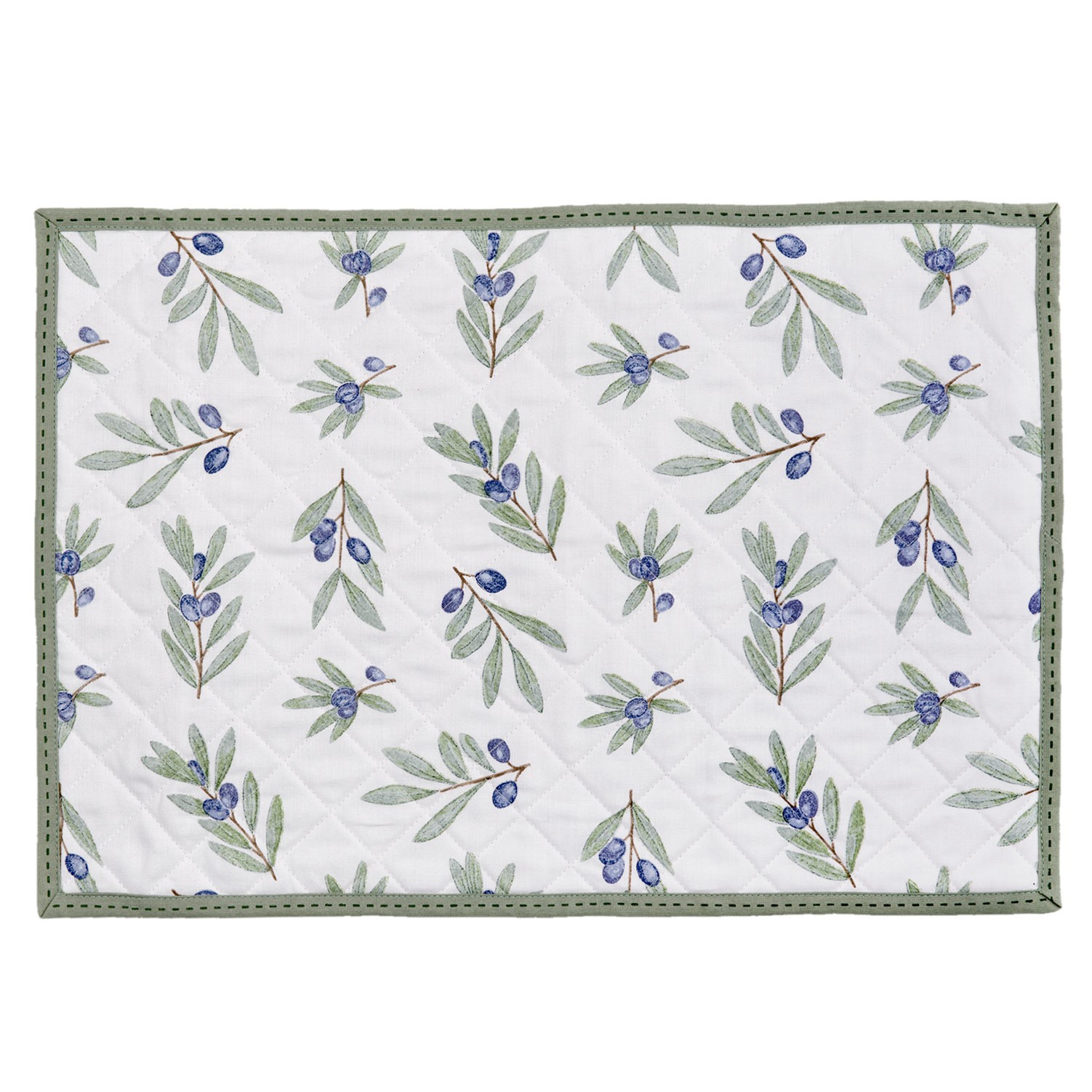 Oboustranné prostírání Olive Garden - 48*33 cm - sada 6ks