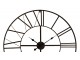 Kovové hodiny s římskými číslicemi - Ø 90*4 cm