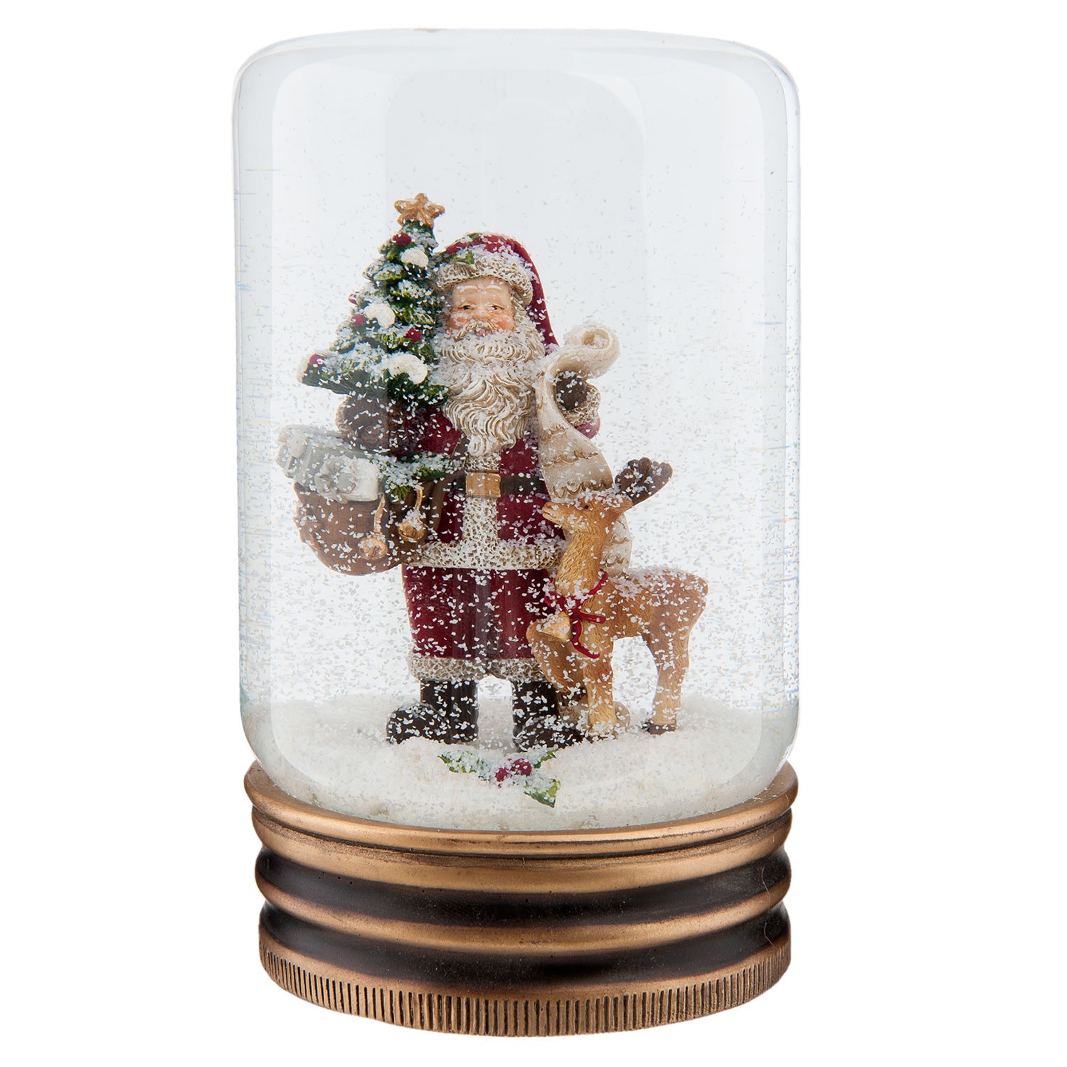 Sněžítko Santa - Ø 5*9 cm