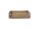 Dřevěný servírovací podnos - 42*25*7 cm