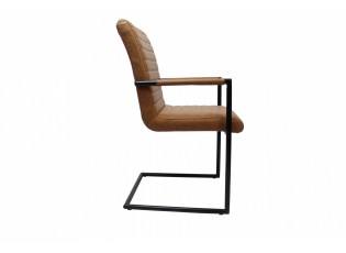 Hnědá židle/křeslo Industrial - 48*97 cm