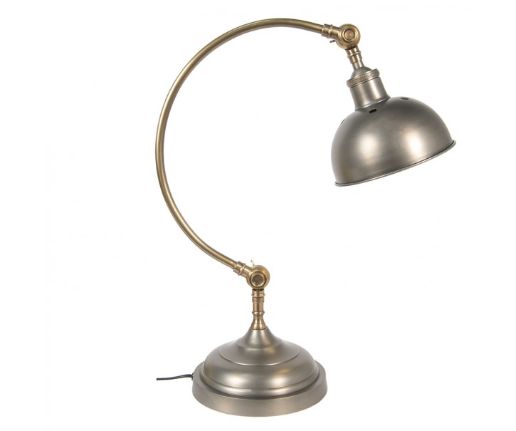 Kovová stolní lampa Moon - H65 cm E27 max 40W Clayre & Eef
