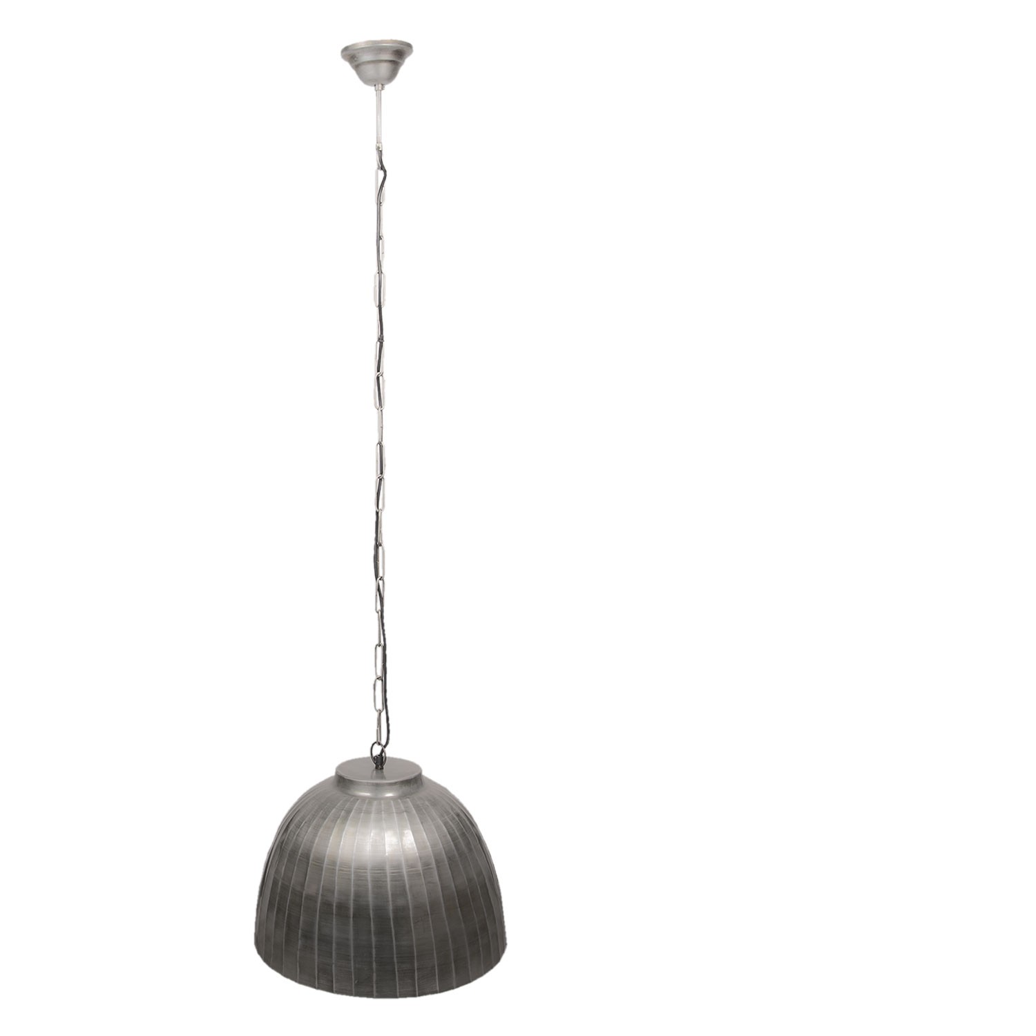 Kovové stropní svítidlo Industrial Zilver - Ø 45*42 cm E27*1
