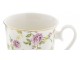 Porcelánový hrnek s fialovými květy -  11*8*9 cm
