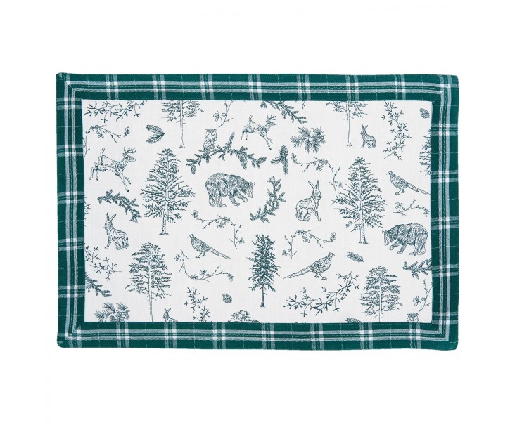 Prostírání Wild Forest - 48*33 cm - sada 6ks Clayre & Eef