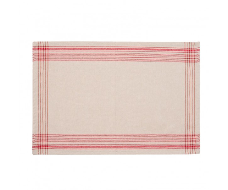 Prostírání Country Essentials red - 48*33 cm - 6ks Clayre & Eef