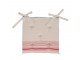 Podsedák s výplní Country Essentials red - 40*40 cm Clayre & Eef