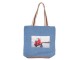 Modrá kabelka/taška - 35*40 cm