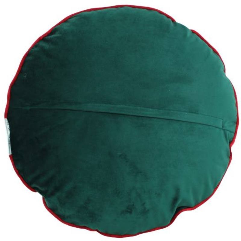 Sametový polštář s výplní Kakadu - Ø 45 cm