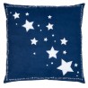 Modrý povlak na polštář Shining for you I - 50*50 cm