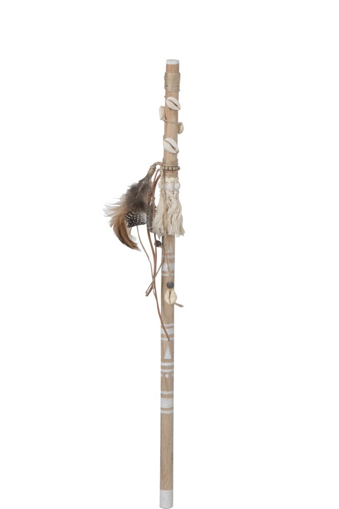 Dřevěná tyč Boho  - 50cm J-Line by Jolipa