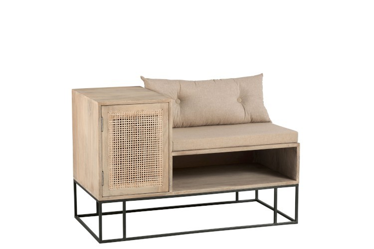 Lavice s odkládacím prostorem Woven - 100*50*65cm