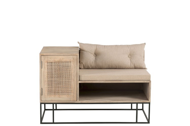 Lavice s odkládacím prostorem Woven - 100*50*65cm