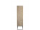 Dřevěná skříň se dveřmi a šuplíky Woven - 115*45*175cm