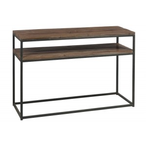 Konzolový stolek s kovovou kontrukcí Industrial - 120*40*78cm