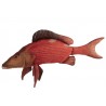 Červený polštář Fish Paul - 93*34*17cm Materiál: polyesterBarva: odstíny červené Krásný polštář ve tvaru ryby bude skvělý doplněk na pohovce nebo v dětském pokojíčku. Nejen pro milovníky ryb je tento skoro metrový polštářek to pravé.