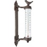 Venkovní litinový teploměr s ptáčkem v dárkové krabičce - 9,5*5*27 cm
Materiál: litina, plastBarva: hnědá
Krásný litinový venkovní teploměr ozdobený ptáčkem bude skvostem každé terasy nebo pergoly. Stupnice ve st.C i ve st.F.
