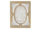 Zlatý fotorámeček s ornamentem - 16*2*21 cm / 10*15 cm Clayre & Eef