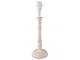 Bílá noha k lampě s patinou - Ø 12*40 cm / E27 / Max. 1x60Watt Clayre & Eef