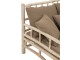 Hnědá 3-místná dřevěná pohovka Teak - 200*100*93 cm