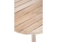 Kulatý dřevěný stolek  Branches - Ø 75*65cm
