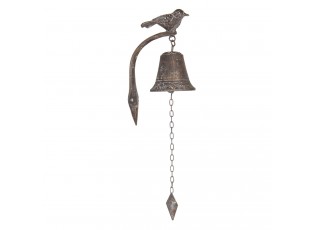 Litinový zvonek s ptáčkem Bird - 10*15*25 cm