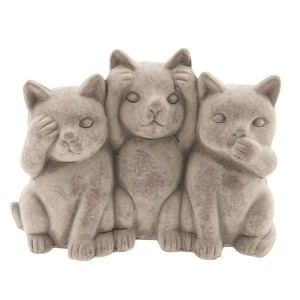 Dekorace sedící kočičky Cats - 22*10*16 cm