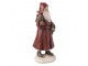 Dekorace Santa s pytlem - 7*6*17 cm Clayre & Eef