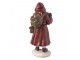 Dekorace Santa s pytlem - 7*6*17 cm Clayre & Eef
