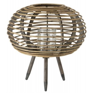 Bambusová lucerna na noze Bamboo - Ø56*59 cm