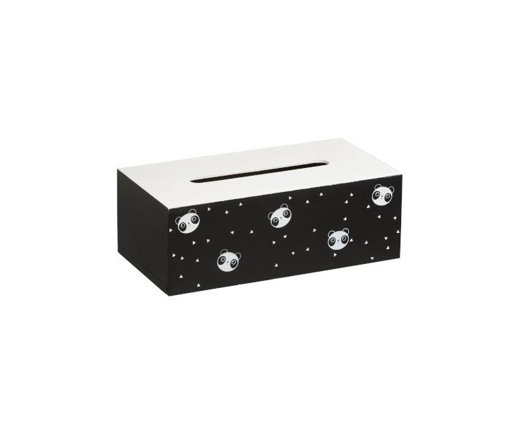 Box na papírové kapesníčky Panda -25*13*8,5cm
