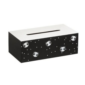 Box na papírové kapesníčky Panda -25*13*8,5cm