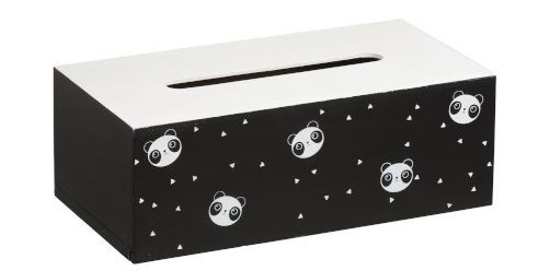Box na papírové kapesníčky Panda -25*13*8,5cm