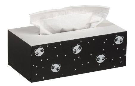 Box na papírové kapesníčky Panda -25*13*8,5cm