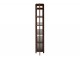 Dřevěný hnědý policový regál Vintage -200*35*200cm