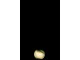 Skleněné azurové stropní světlo Dany - Ø15*151cm
