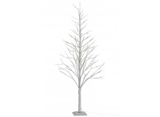 Stříbrný svítící vánoční stromek -  60*60*210cm