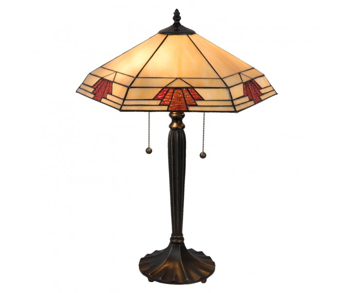 Lampa Tiffany Yvonne - 44*38*59 cm