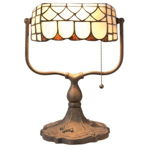 Stolní lampa Tiffany Tricia - 26*21*37 cm E27 / Max 60W