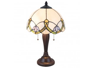 Stolní lampa Tiffany Adabelle - Ø 30*50 cm / E27/max 2*40W